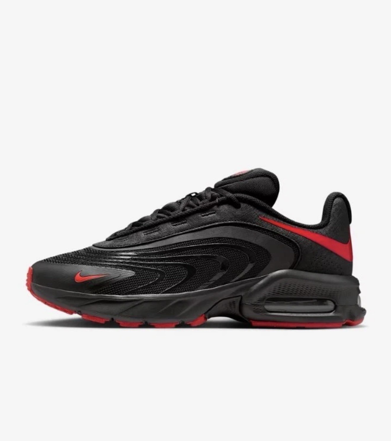 Nike Air Max Fire Black University Red Running Sneakers IO4510-010 Men\'s Sizes