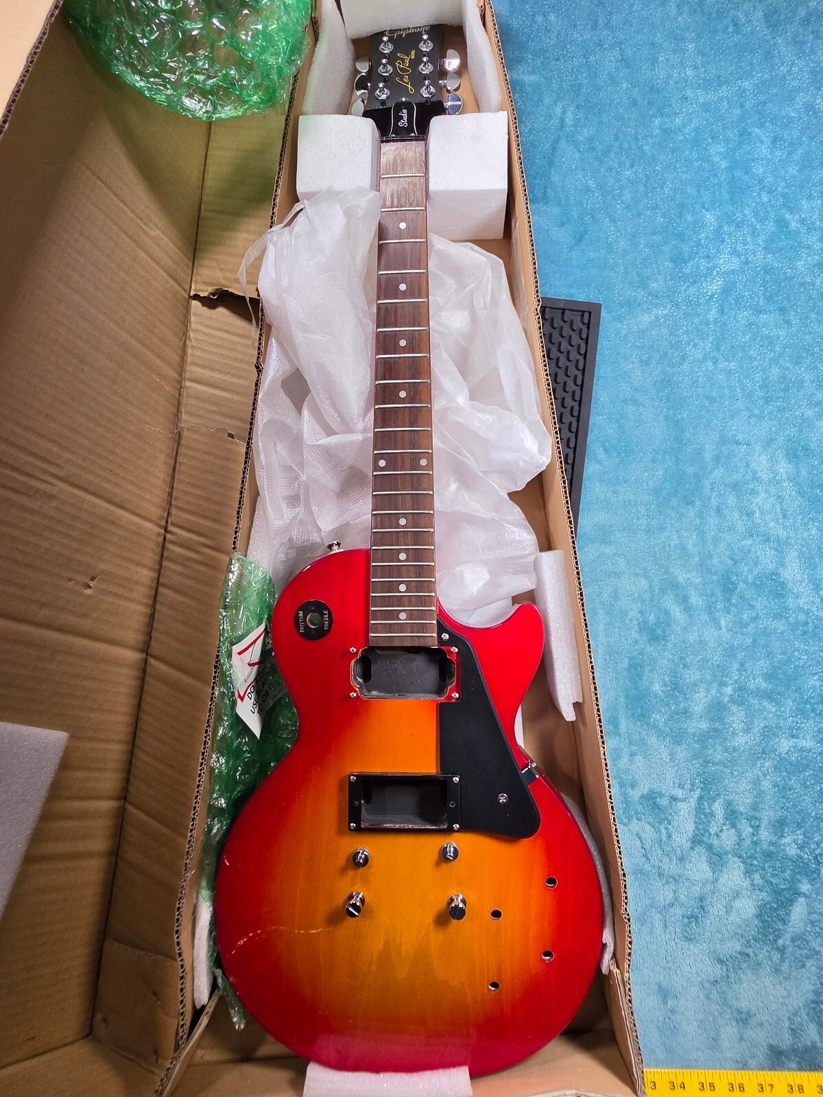 Rare 2004 Epiphone Les Paul Studio NOS Factory Project Shell New Old Stock