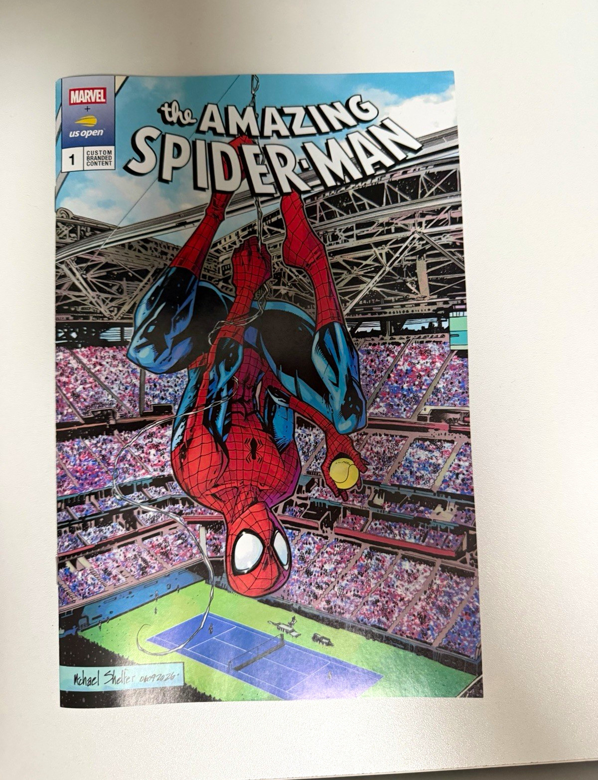 Marvel The Amazing Spider-Man #1 US OPEN Spider-Man Single Issue Comic Book Marvel The Amazing Spider-Man #1 US OPEN Spider-Man Single Issue Comic Book