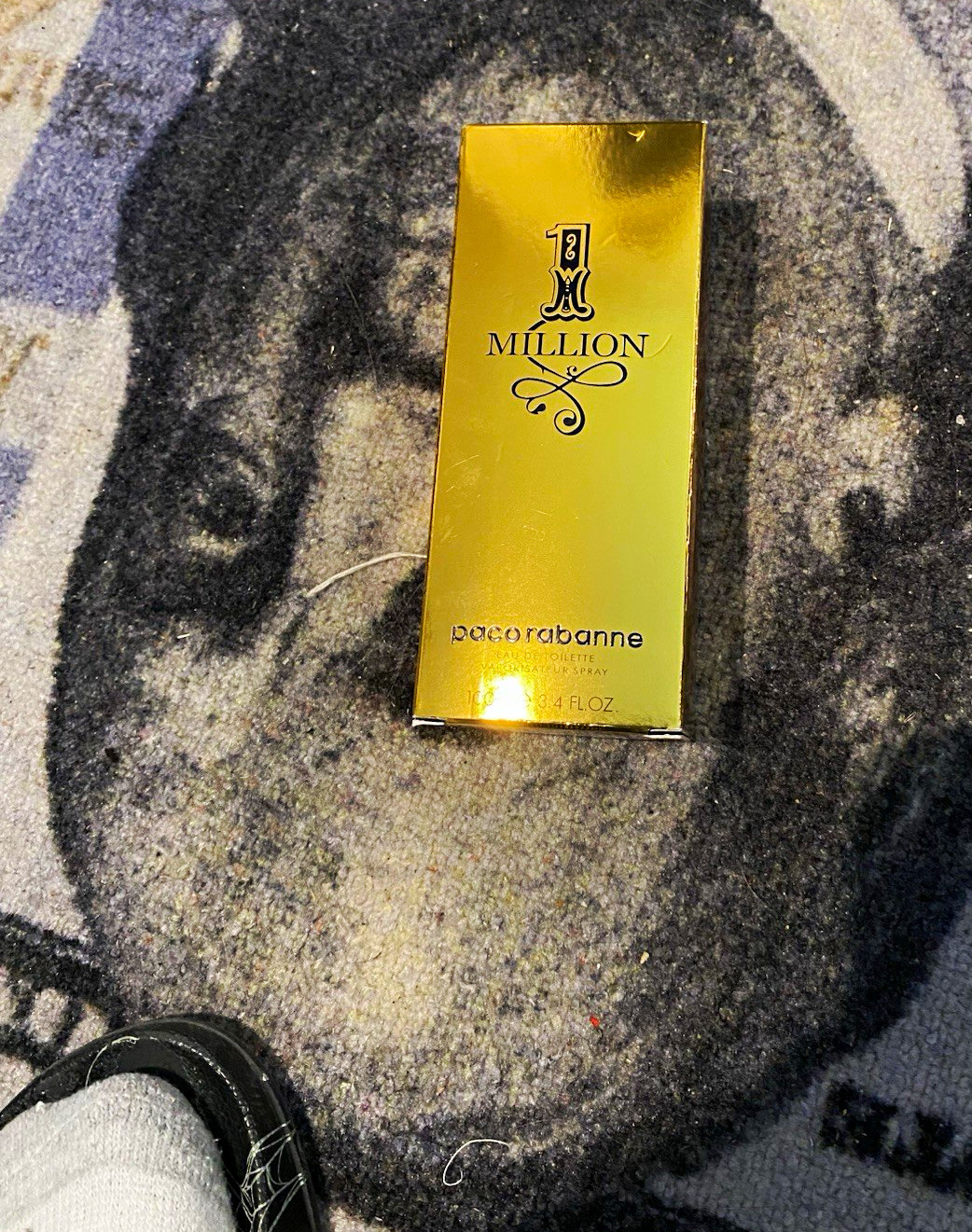 Paco Rabanne 1 Million Eau de Toilette Spray, Regular Size 3.4 fl oz