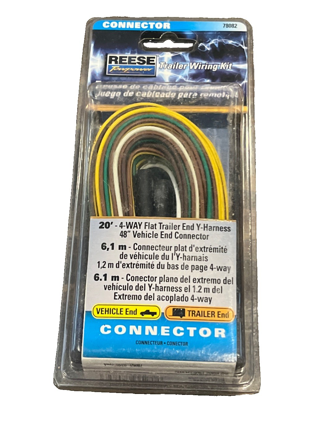 Reese Towpower 78082 Trailer Wiring Kit New Reese Towpower 78082 Trailer Wiring Kit New