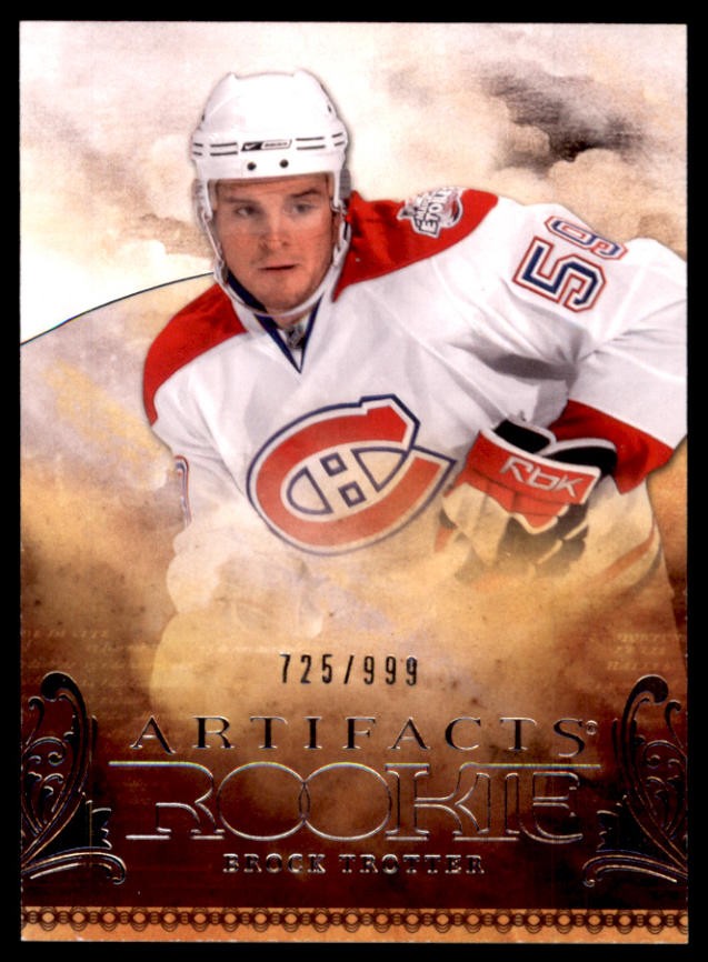 2010-11 Upper Deck Artifacts #115 Brock Trotter #/999 RC