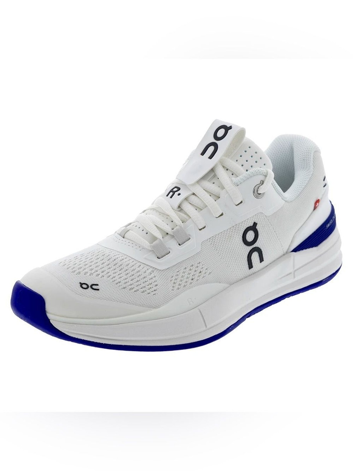 Women\'s On THE ROGER Pro Shoes White and Indigo Size 8.5 Tennis Pickleball