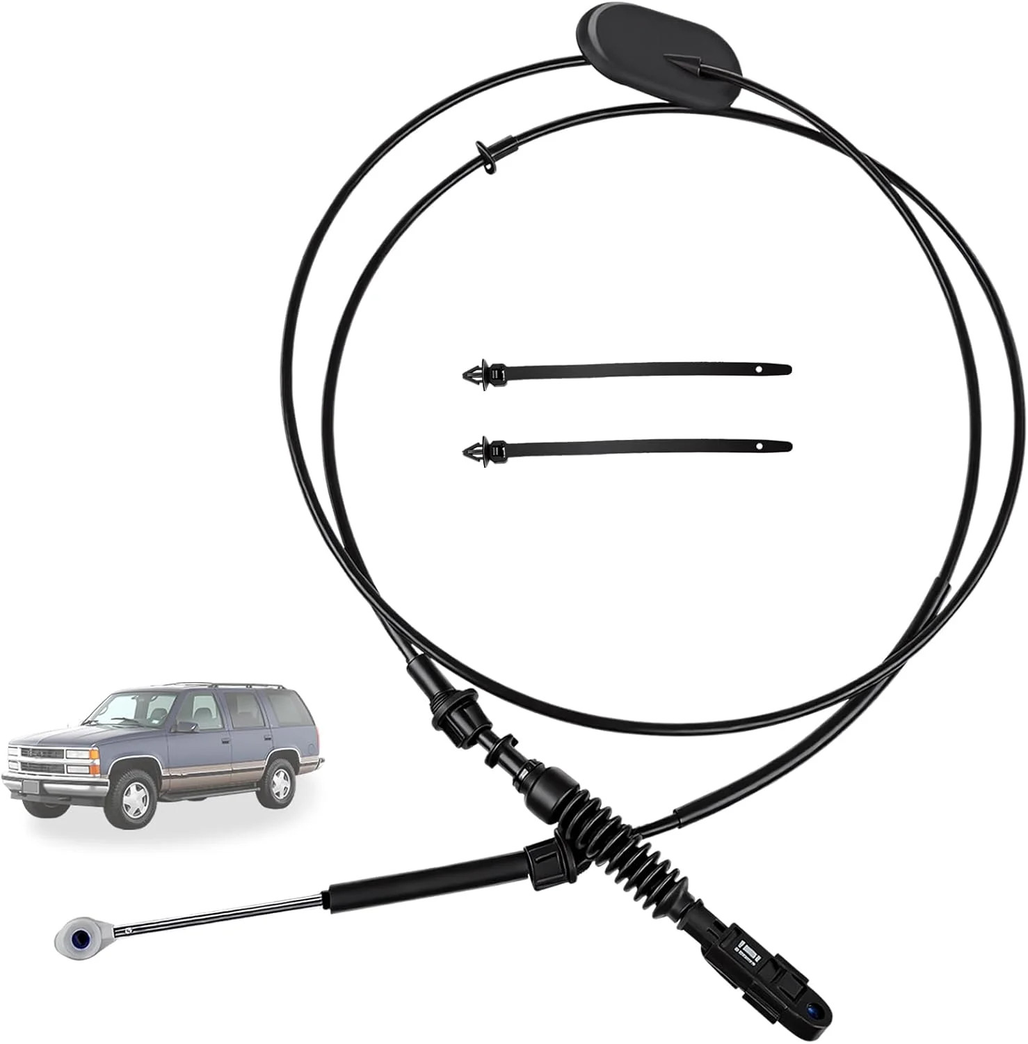Automatic Transmission Gear Shift Cable Compatible with Chevrolet C1500 C2500 C3 Automatic Transmission Gear Shift Cable Compatible with Chevrolet C1500 C2500 C3