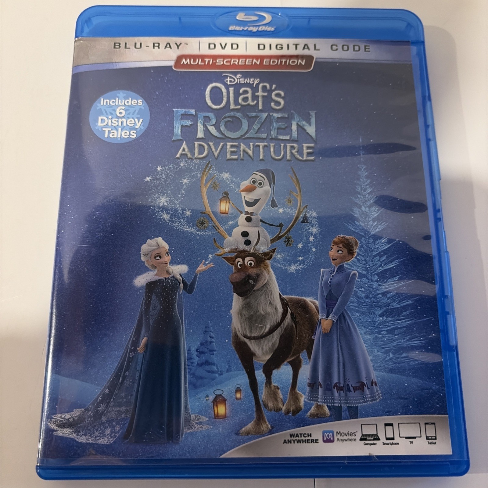 Olaf\'s Frozen Adventure and 6 Disney Tales (Blu-ray/ DVD) Olaf\'s Frozen Adventure and 6 Disney Tales (Blu-ray/ DVD)