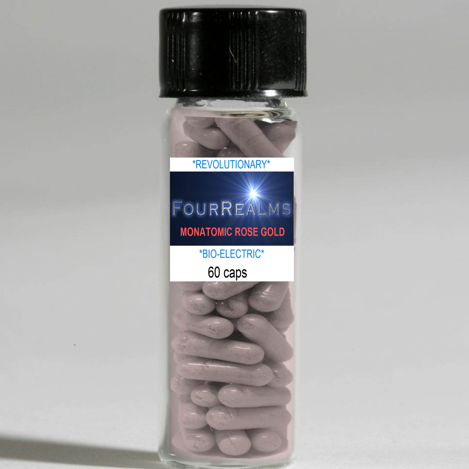 Monatomic Rose Gold Monatomic Gold Our most POTENT Ormus Stage 2* 300mg 60 Caps