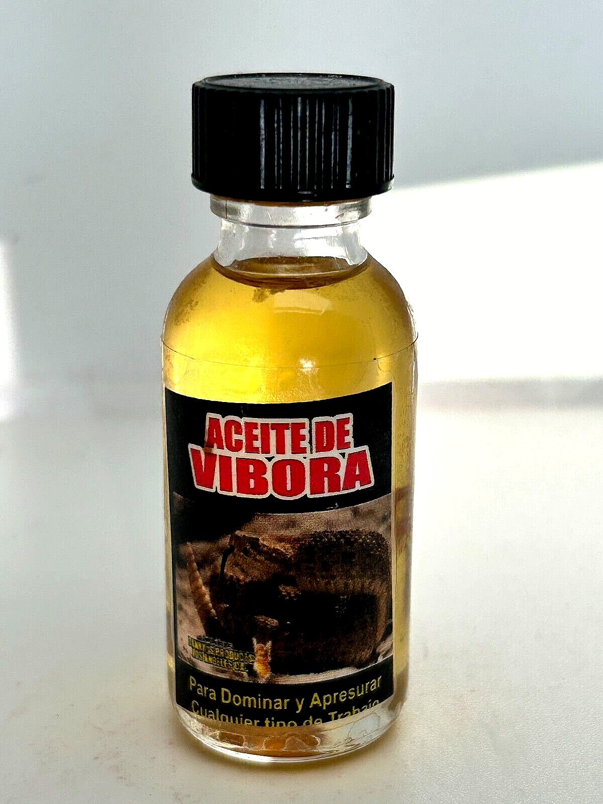 SNAKE OIL & SKIN ACEITE DE VIBORA CON PIEL 1 oz 1 3 6 pcs (1666)