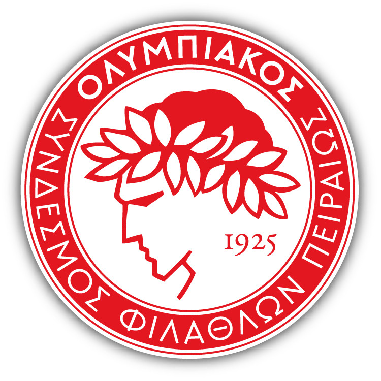 Olympiacos FC Greece Soccer Football Car Bumper Sticker Decal 5'' x 5''