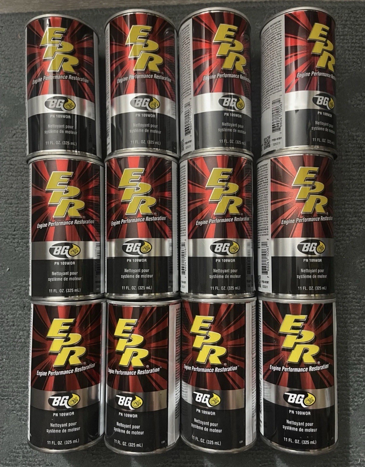 BG EPR 109 Engine Performance Restoration 12 cans