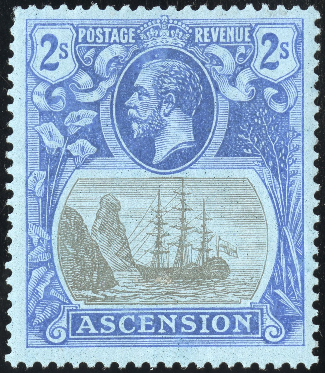 Ascension Stamps # 20 MLH VF Scott Value $75.00