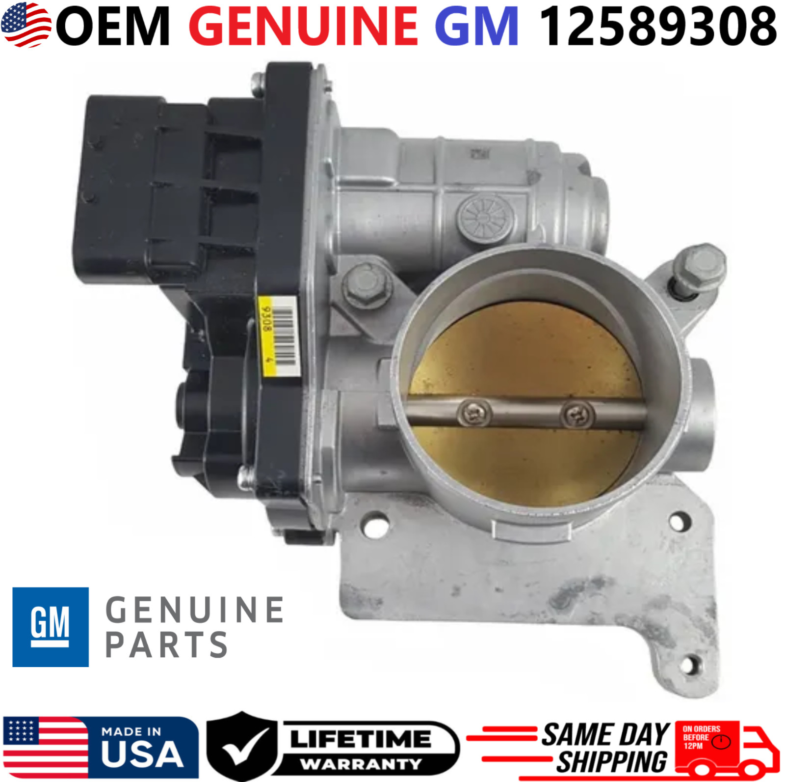 GENUINE Throttle Body For 2005-2007 Chevrolet Buick Pontiac 3.4L 3.5L, 12589308