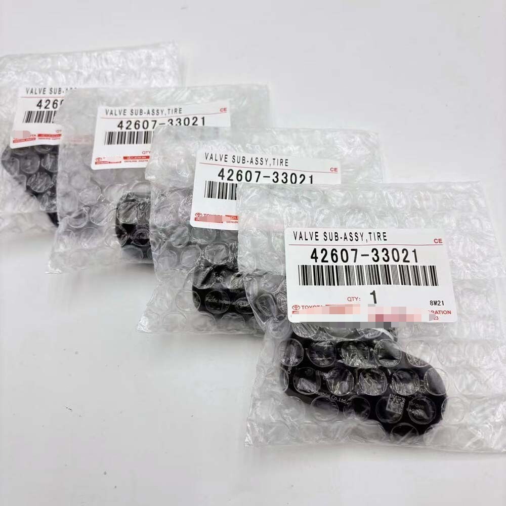 4X 42607-33021 Genuine TPMS OEM PMV-107J For Lexus Tacoma Tire Pressure Sensor