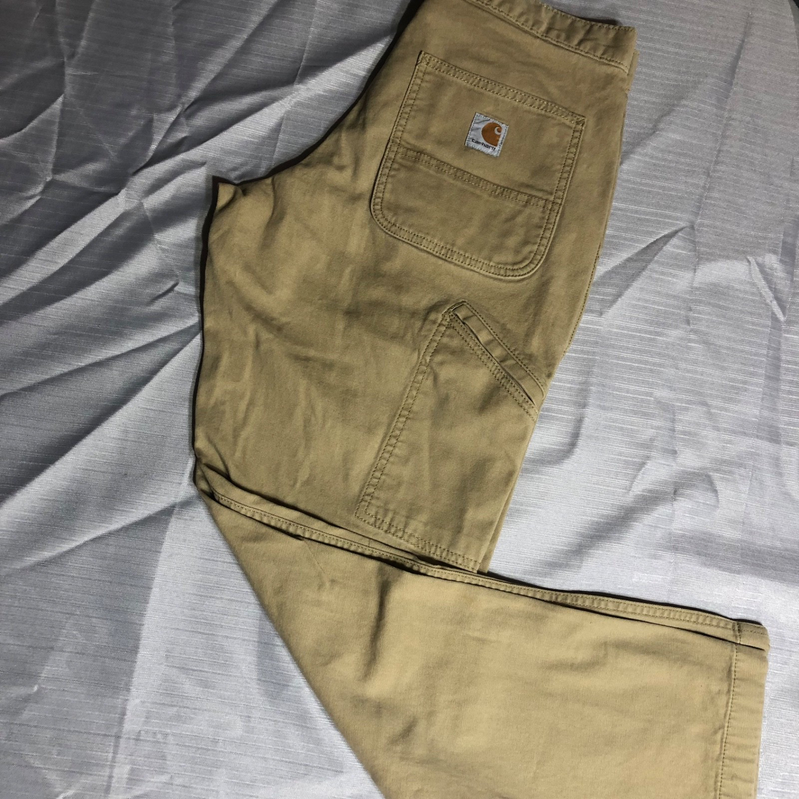 Carhartt 30x30 BN2291-M Relaxed Fit Rugged Flex Work Pants Canvas Khaki Mens
