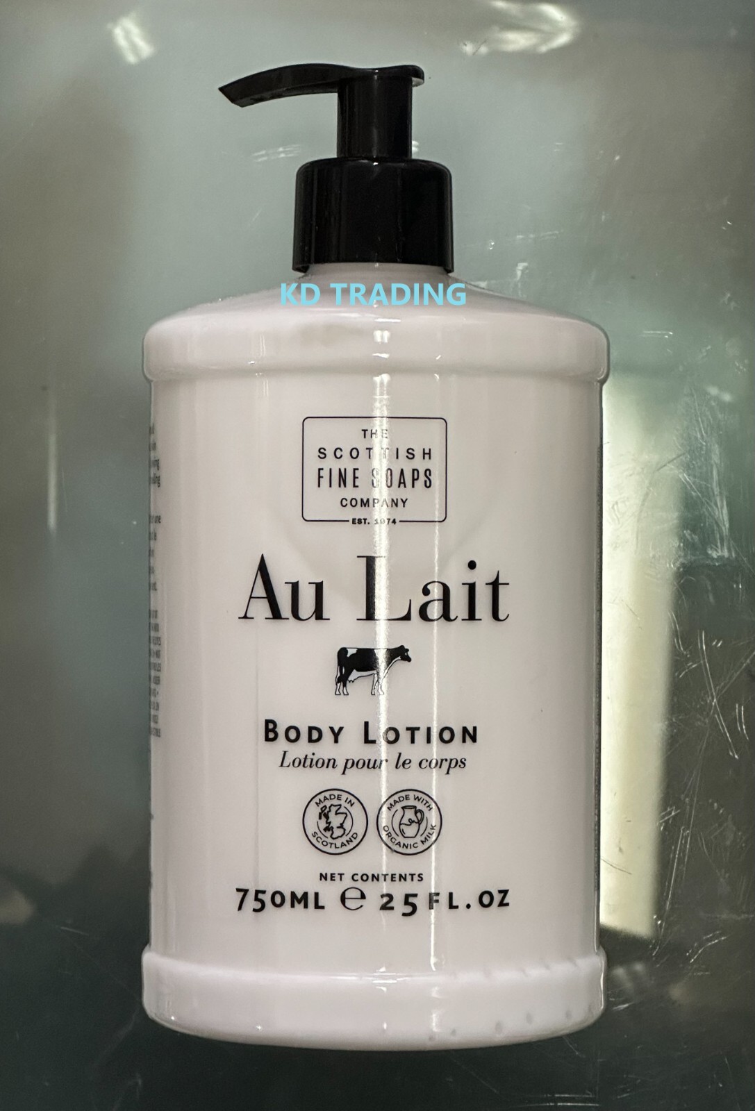 THE SCOTTISH FINE SOAPS ~ Au Lait Signature BODY LOTION with Organic Milk 750ml