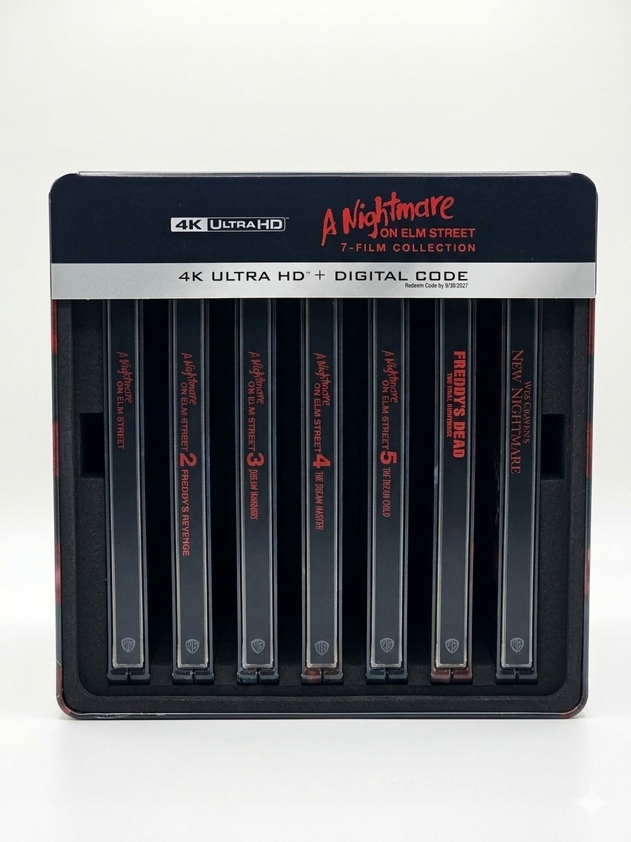A Nightmare on Elm Street 7-Film Collection 4K Ultra HD Blu-ray (LastOnHand)