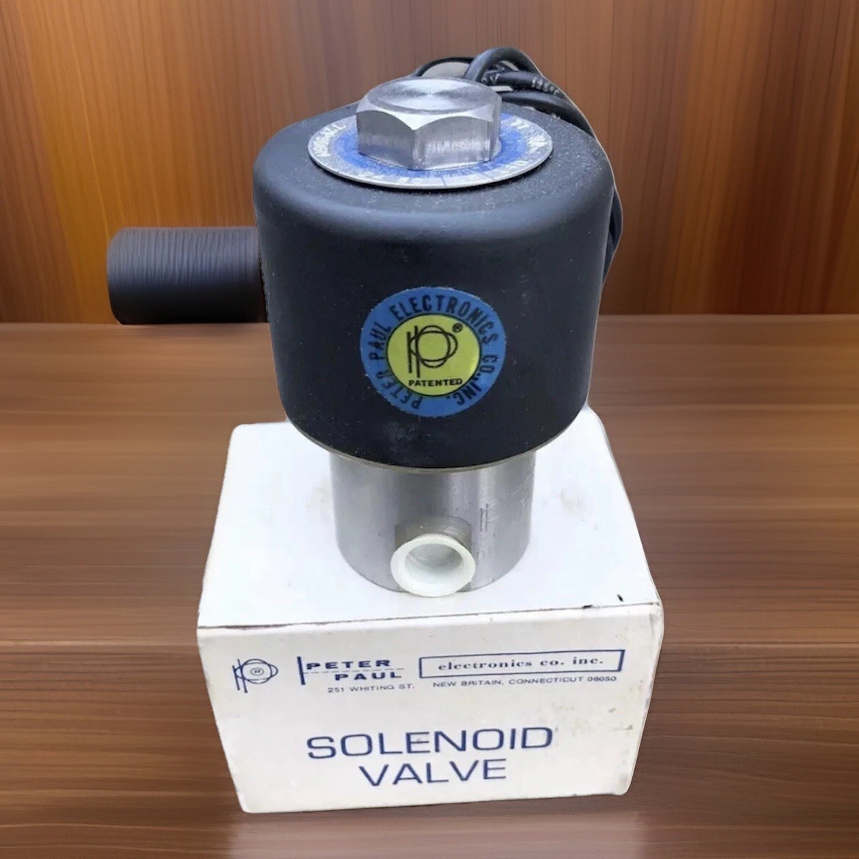 Peter Paul Electronics 24/60 Solenoid Valve 72P9DGM 18W 140 PSI 3/16”