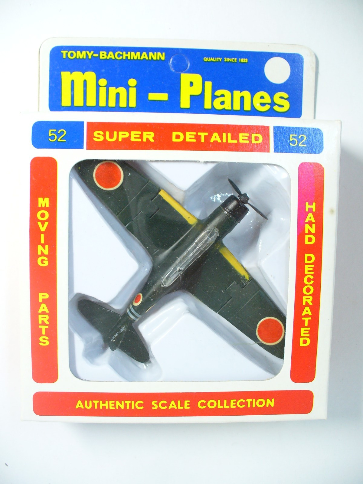 Tomy Bachmann Mini-Planes #52 Nakajima B5N2 Type 97 ATTACK BOMBER Kate 1/190