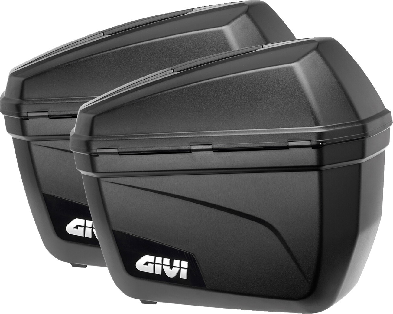 GIVI E22N Monokey Cruiser Side Cases 22L Pair Matte Black Polypropylene