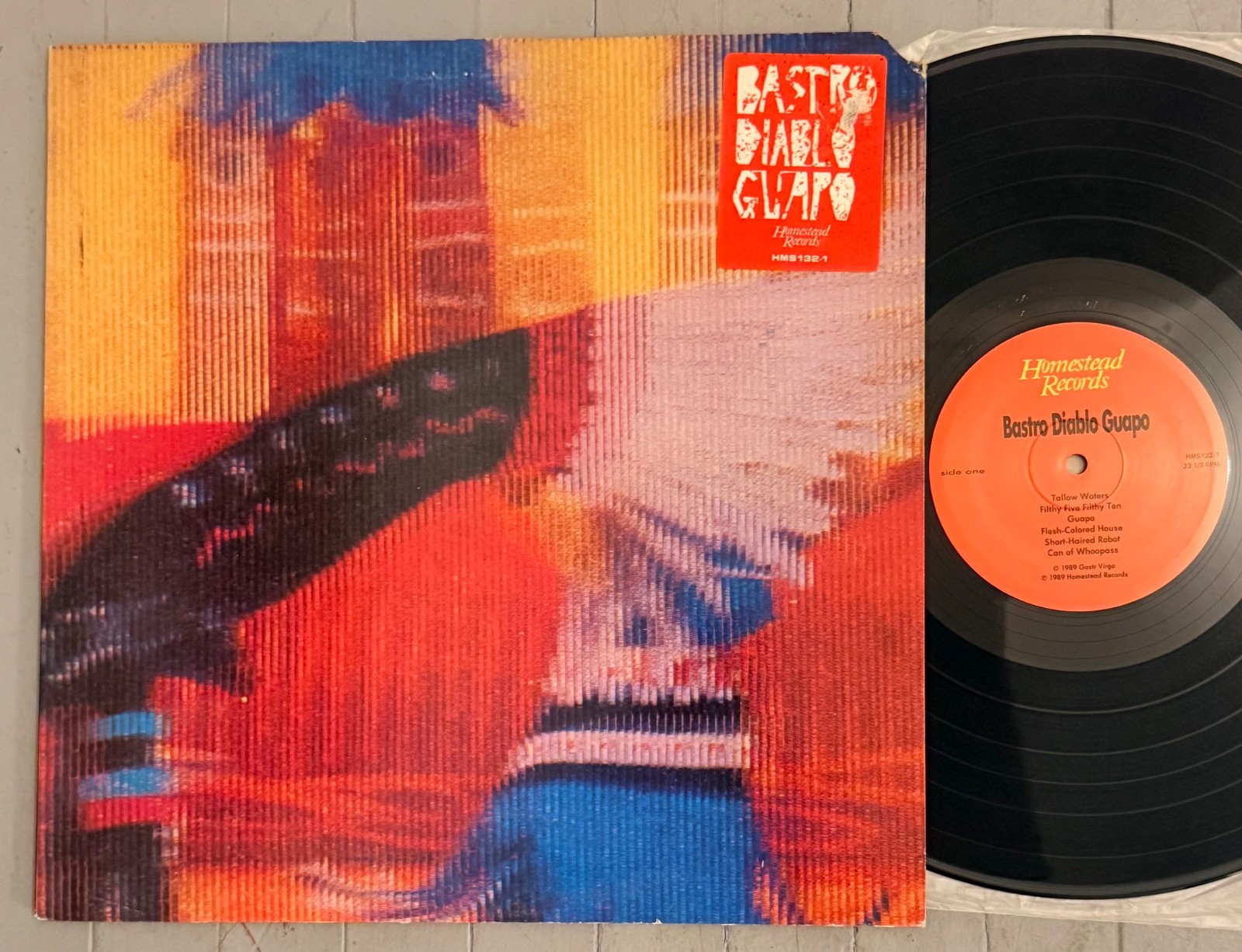 Bastro Diablo Guapo lp 1989 Homestead Records Indie Alternative Grunge Punk Bastro Diablo Guapo lp 1989 Homestead Records Indie Alternative Grunge Punk
