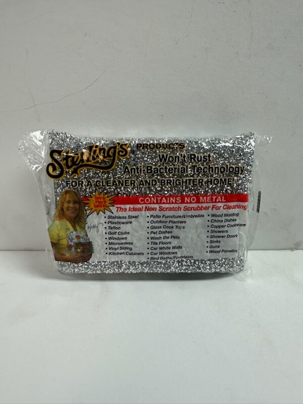 Sterling\'s Sponge 10 Pack - Non-scratch, Anti-Bacterial Sponge - Made in Israel