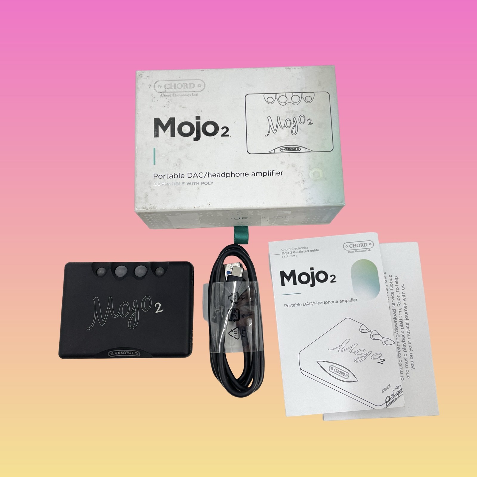 Chord Electronics Mojo 2 Portable Headphone DAC + Amplifier #U0887