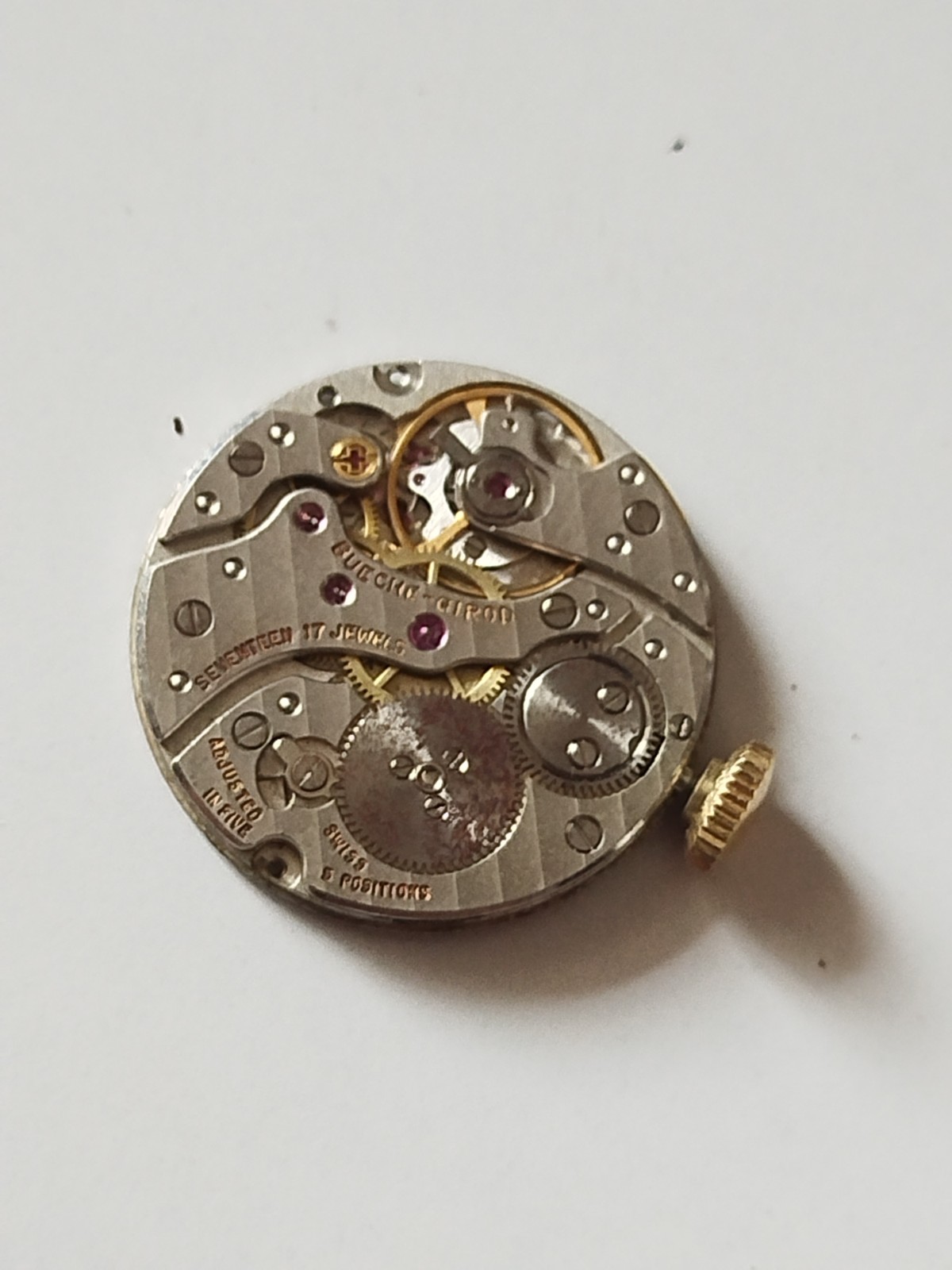 Genuine movement Bueche Girod Frederic Piguet cal 21 working running Genuine movement Bueche Girod Frederic Piguet cal 21 working running