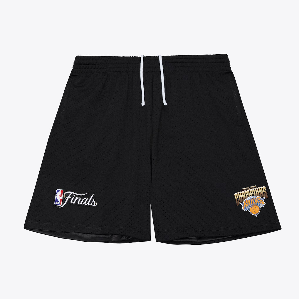 New York Knicks Mitchell & Ness 2026 NBA Finals Champions Mesh Shorts Size L New York Knicks Mitchell & Ness 2026 NBA Finals Champions Mesh Shorts Size L