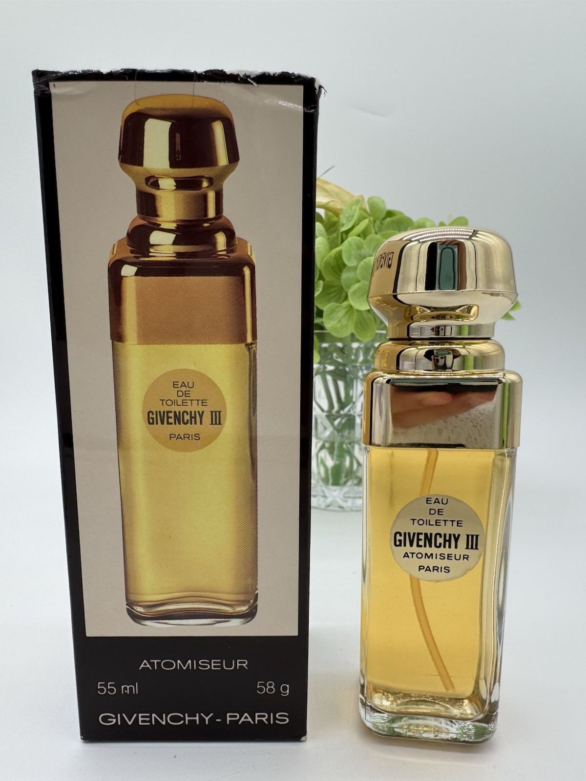 Vintage Givenchy III Eau De Toilette EDT 55ml / 1.8 fl oz Spray New In Box Vintage Givenchy III Eau De Toilette EDT 55ml / 1.8 fl oz Spray New In Box