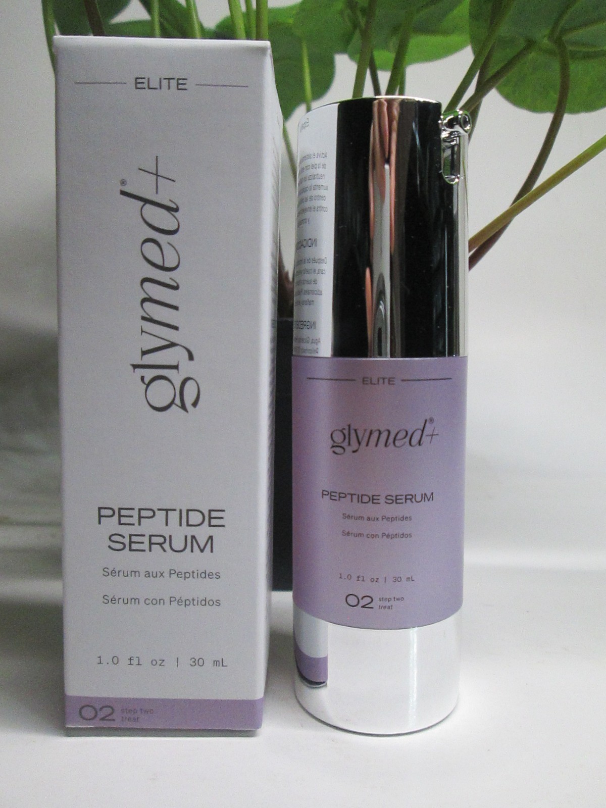 GLYMED PLUS PEPTIDE SERUM 1.OZ/30ML NEW GLYMED PLUS PEPTIDE SERUM 1.OZ/30ML NEW