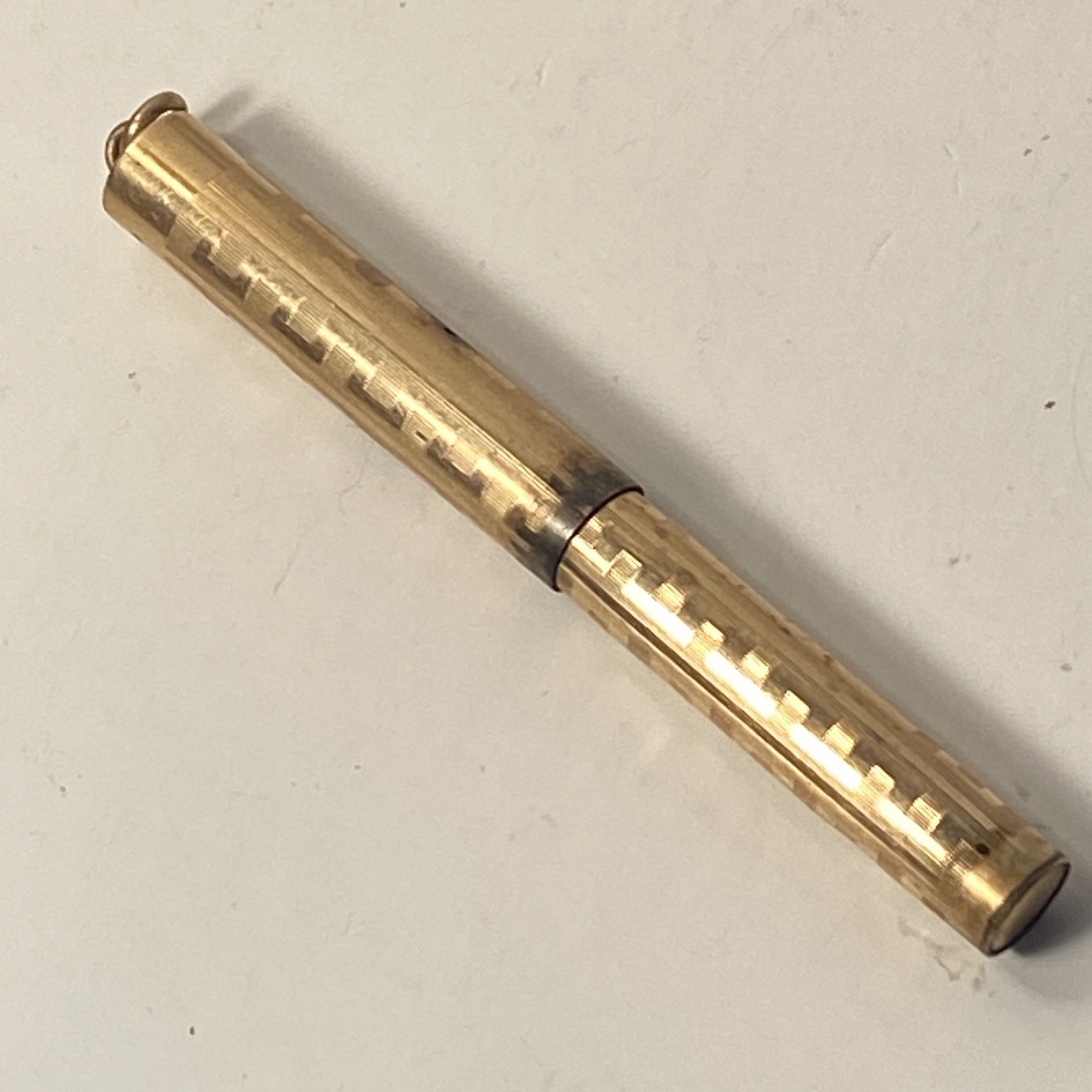 Antique 1920s Wahl Gold Filled Ring Top 14K Nib #2 3.5” Antique 1920s Wahl Gold Filled Ring Top 14K Nib #2 3.5”