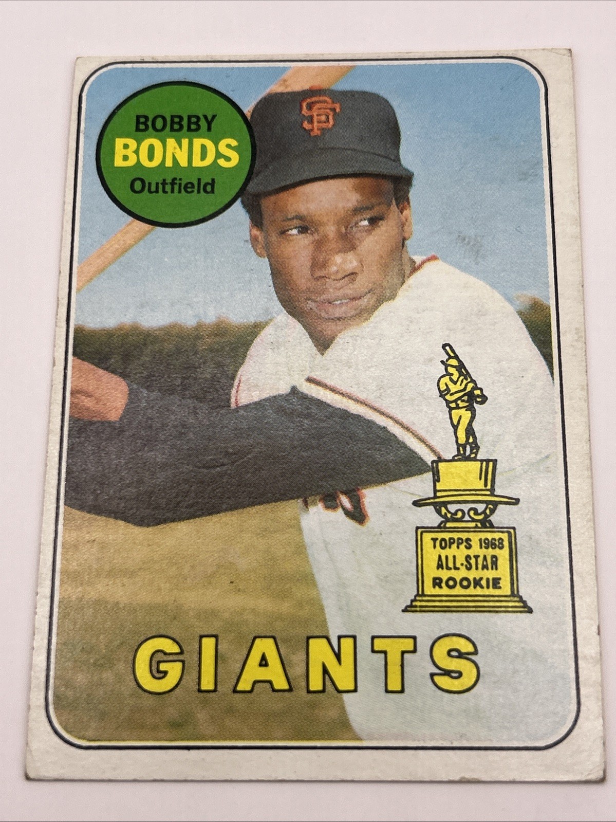 1969 Topps - High # Bobby Bonds #630 (RC) Baseball Card San Francisco Giants 1969 Topps - High # Bobby Bonds #630 (RC) Baseball Card San Francisco Giants