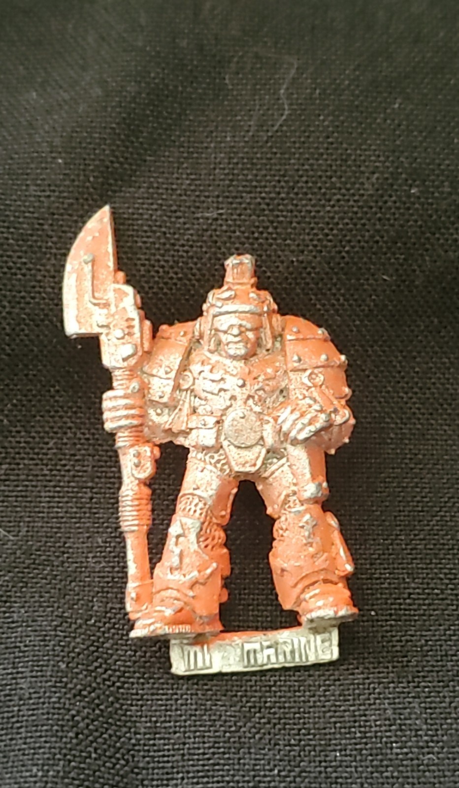 Warhammer 40k Rogue Trader Thunder Warrior Armour Space Marine Mark 1 Halbred Warhammer 40k Rogue Trader Thunder Warrior Armour Space Marine Mark 1 Halbred
