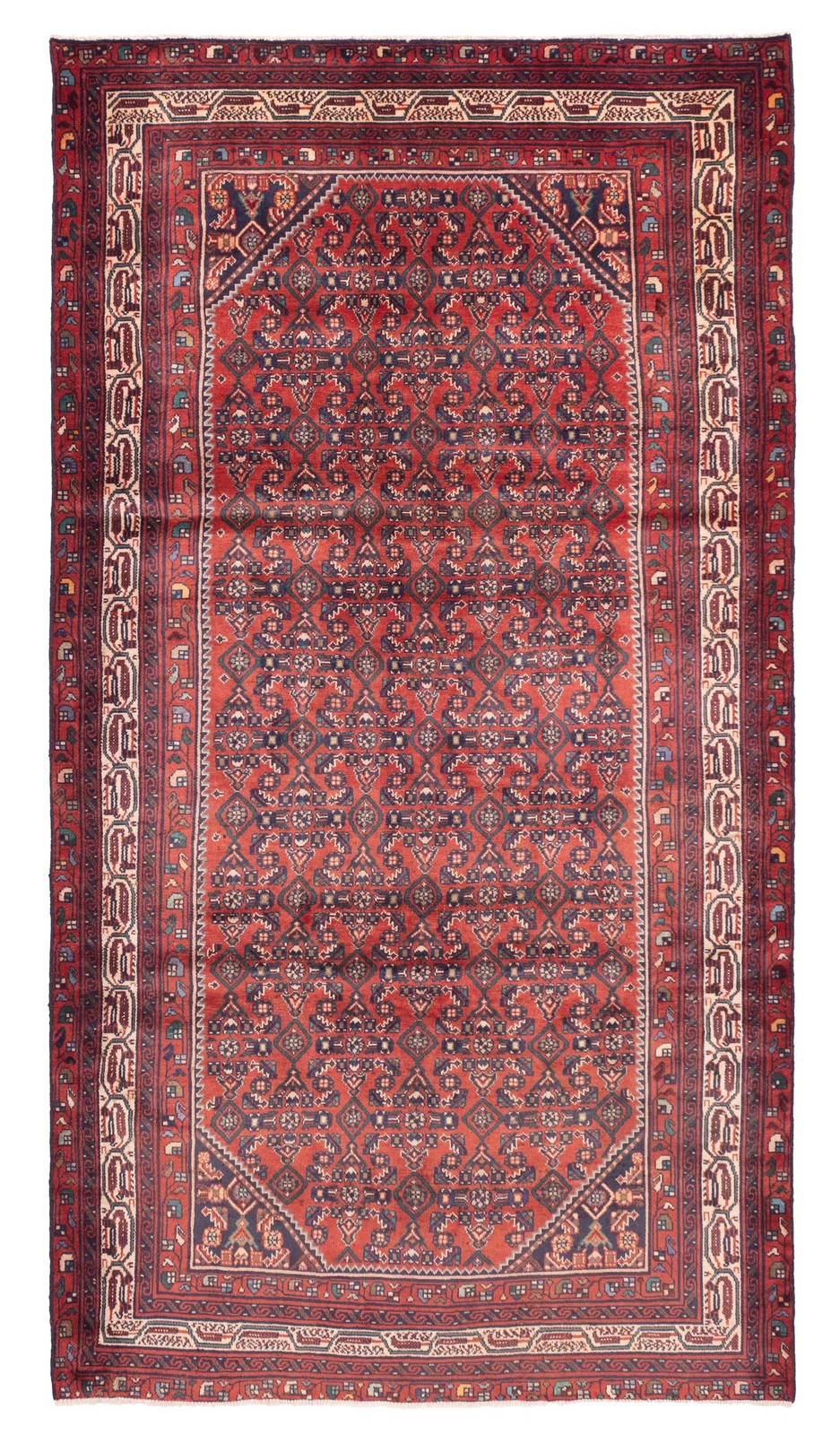 Vintage Hand-Knotted Area Rug 5\'3\