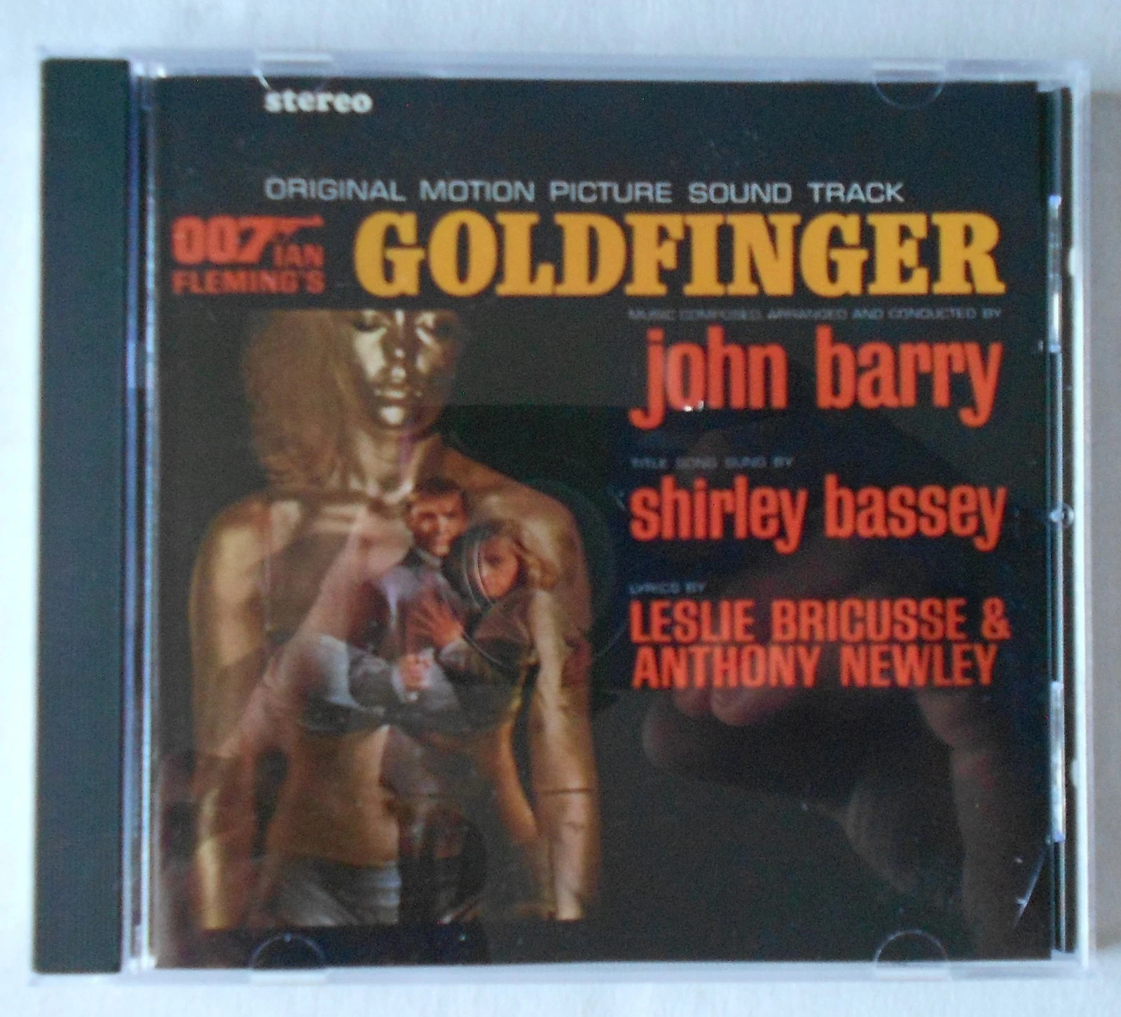 GOLDFINGER (1964) Original Motion Picture Soundtrack CD 007 James Bond GOLDFINGER (1964) Original Motion Picture Soundtrack CD 007 James Bond