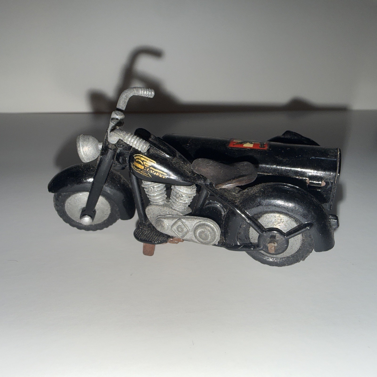Vintage TEKNO 764 Harley-Davidson w/sidecar Vintage TEKNO 764 Harley-Davidson w/sidecar