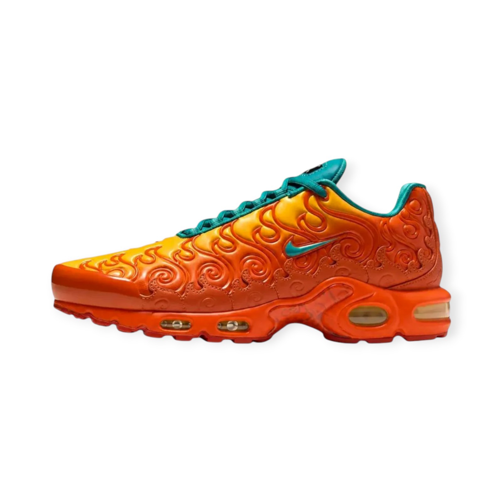 One Piece x Nike Air Max Plus Mera Mera Orange Men's Running Shoes IW1283-800 One Piece x Nike Air Max Plus Mera Mera Orange Men's Running Shoes IW1283-800