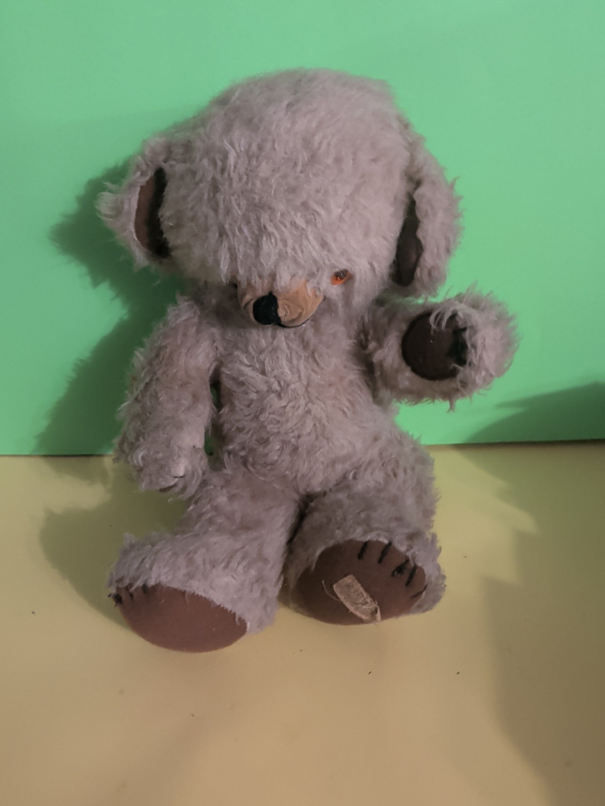 Merrythought Cheeky Bear Jointed Vintage Mohair w/ Bell Ears Merrythought Cheeky Bear Jointed Vintage Mohair w/ Bell Ears