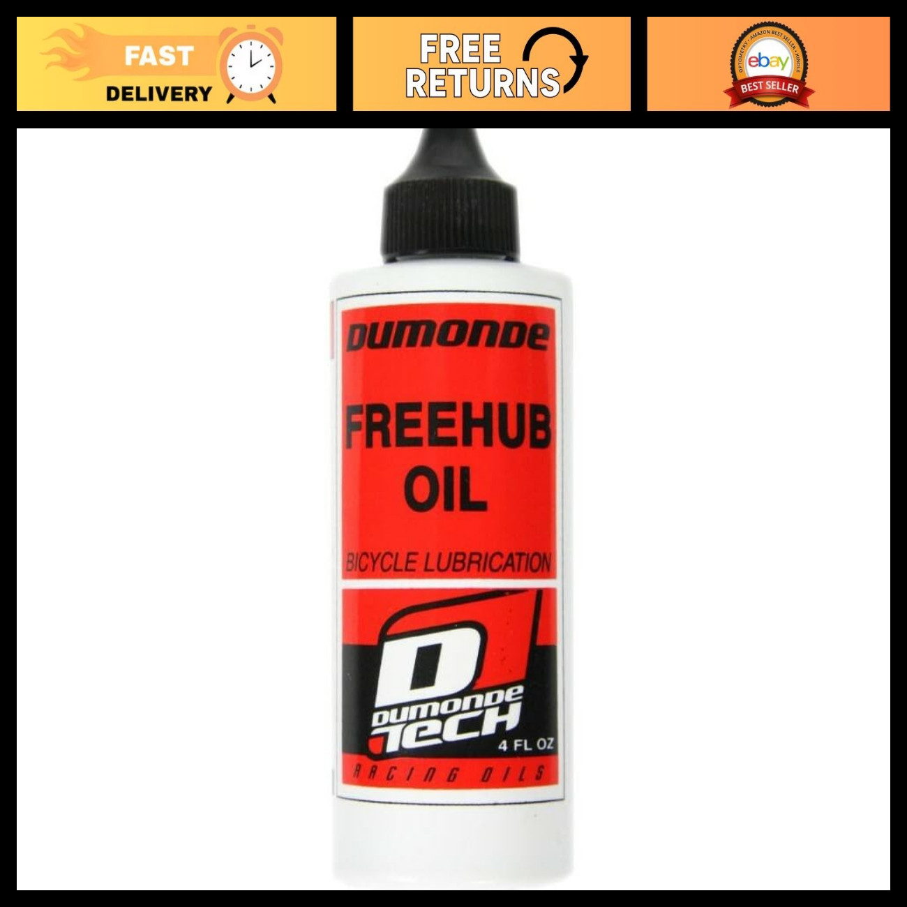 High-Performance Freehub Oil for Smooth Bike Gear Shifting & Longevity 4oz