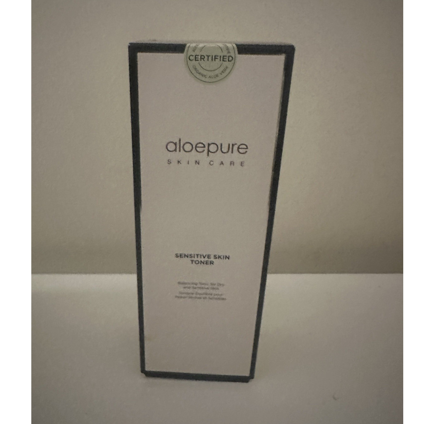 aloette aloepure sensitive skin toner excessive oil face & neck 8 fl oz 240 ml