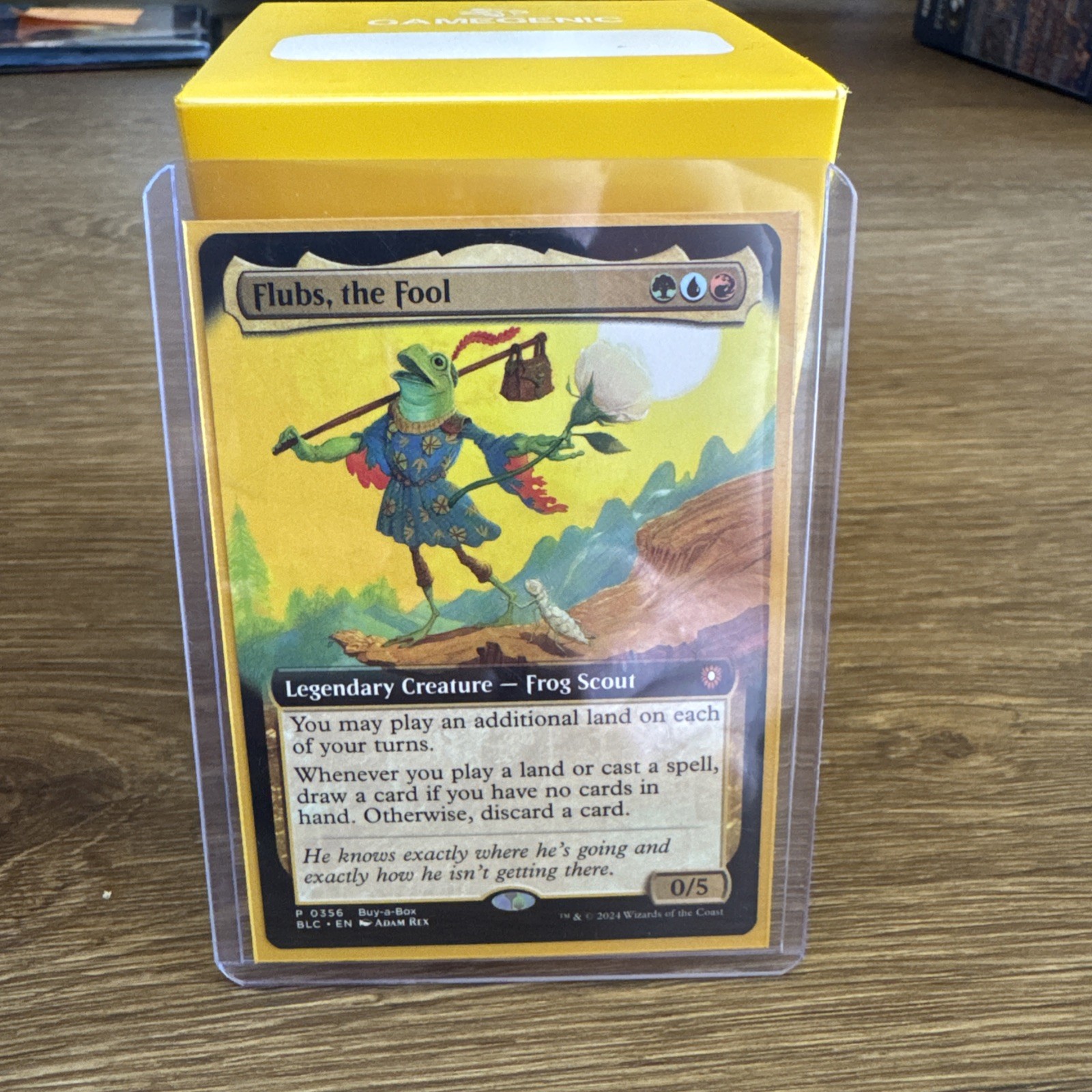 MTG Custom 100 card Commander deck- Flubs, the fool and friends landfall time MTG Custom 100 card Commander deck- Flubs, the fool and friends landfall time