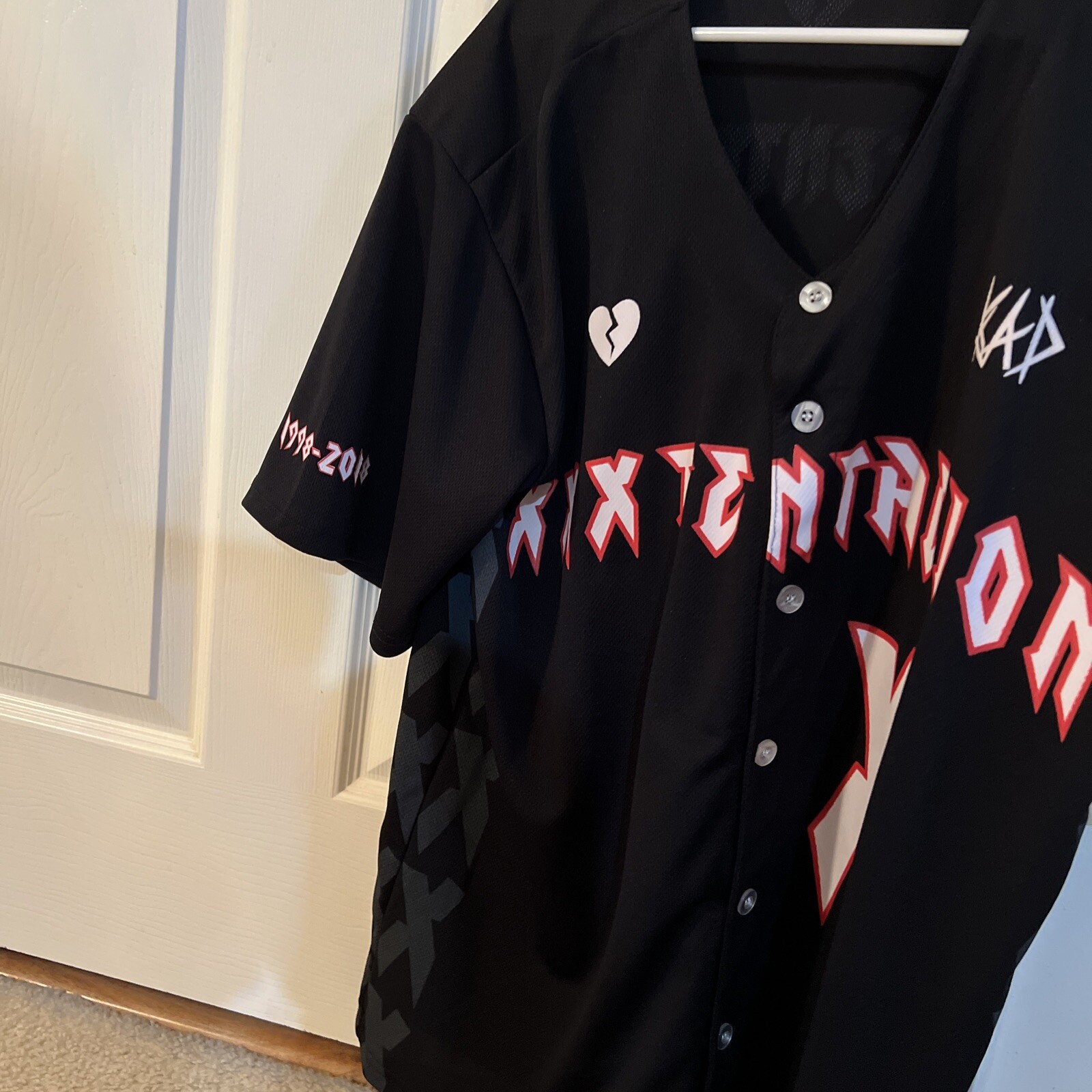 Rare Jersey Champs R.I.P. XXXTentacion Baseball Jersey