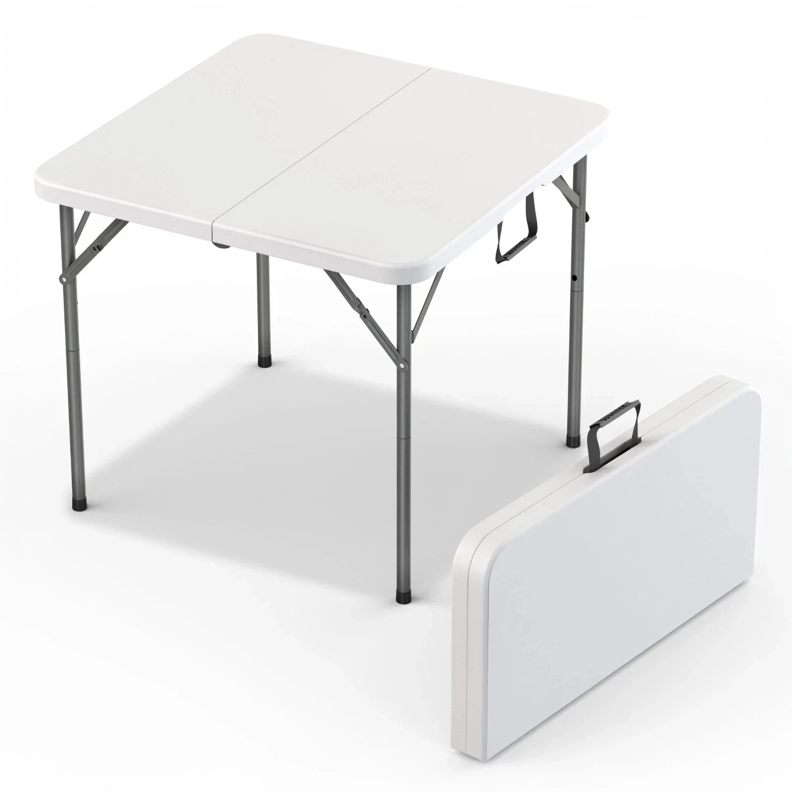 Used 3 Ft Plastic Folding Table Indoor/Outdoor Dining Party Use