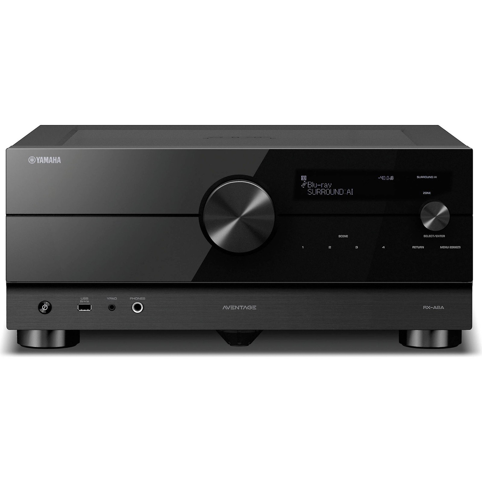 Yamaha AVENTAGE RX-A6A 9.2-channel home theater receiver with Dolby Atmos®, W...