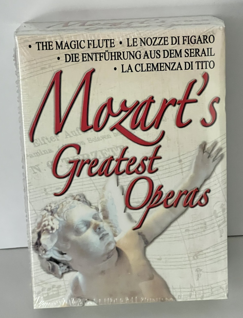 Mozart\'s Greatest Operas (DVD, 2006, 4-Disc Set) New The Magic Flute