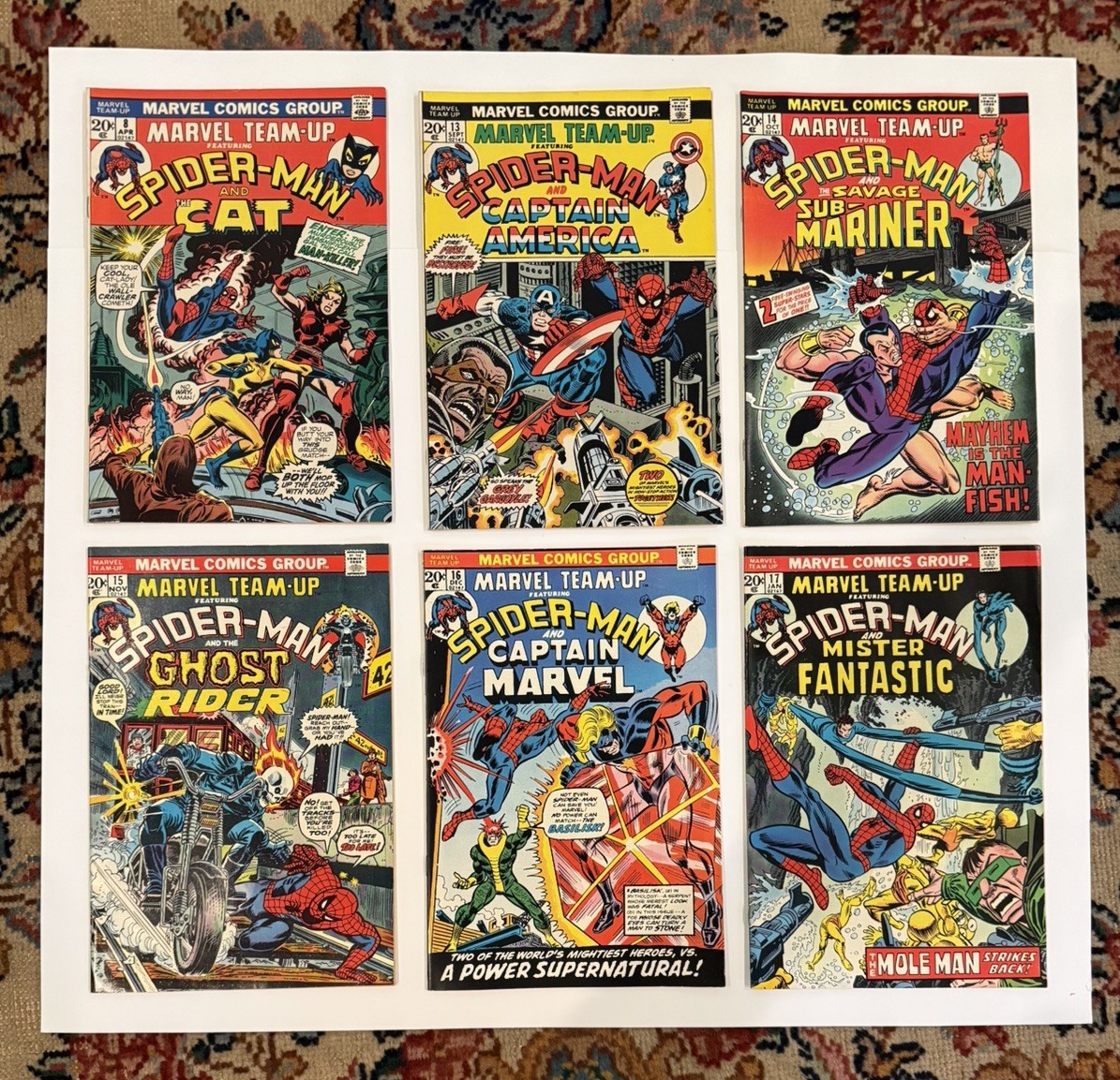 MARVEL TEAM-UP LOT OF 18 VF+ VINTAGE BRONZE AGE CLASSIC COMICS SPIDER-MAN & MORE MARVEL TEAM-UP LOT OF 18 VF+ VINTAGE BRONZE AGE CLASSIC COMICS SPIDER-MAN & MORE