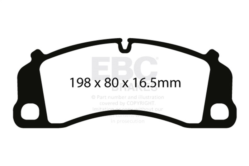 EBC Bluestuff NDX Front Brake Pads DP52206NDX - 2013-2023 Fits Porsche 911 New