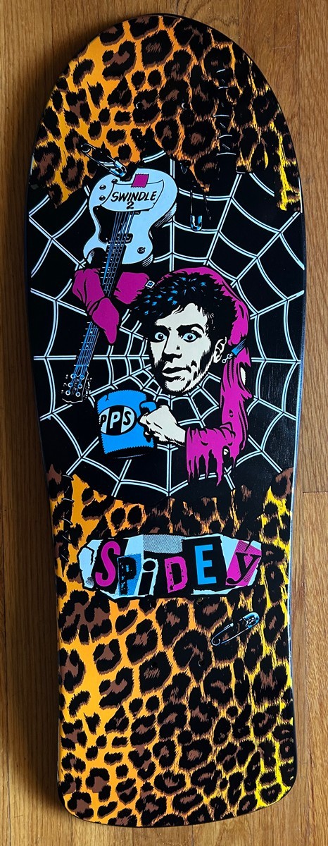 Pocket Pistols Spidey Swindle 2 Skateboard Deck Screen Printed Reissue Pocket Pistols Spidey Swindle 2 Skateboard Deck Screen Printed Reissue