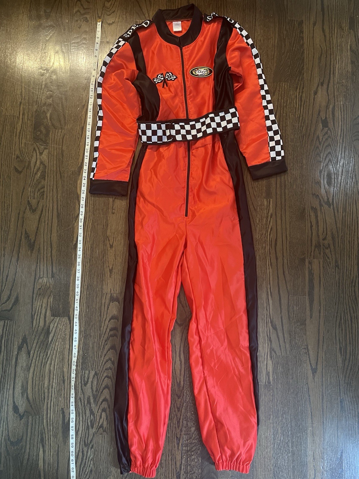 Speed Race Car Driver Costume Adult Halloween Racer Speed Race Car Driver Costume Adult Halloween Racer