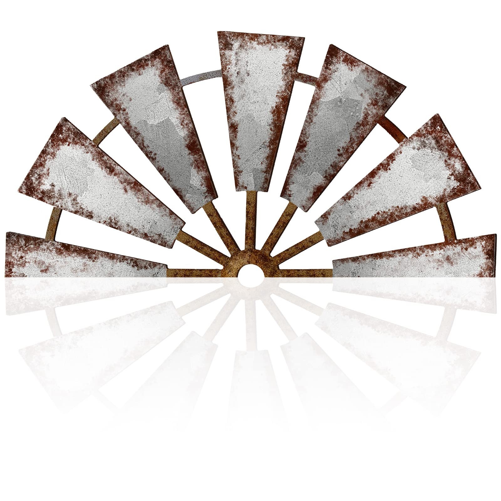 Farmhouse Living Room Wall Decor Wood Windmill Rustic Wooden Wall Art Decorat...