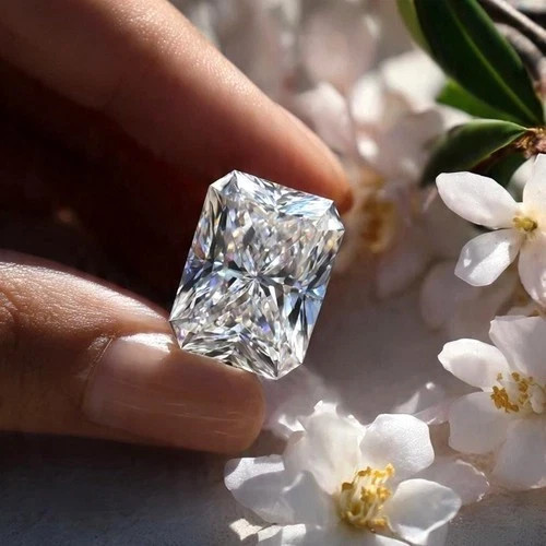 10 Ct Lab-Grown Diamond D Color Radiant Cut VVS1 Clarity CVD Certified Loose